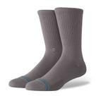 Meia Stance Shelter Crew Cinza Escuro