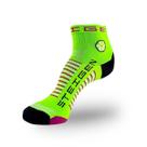 Meia Steigen cano baixo - Fluro Green