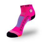 Meia Steigen cano baixo - Fluro Pink