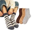 Meia Térmica Masculina Modelo Soft Felpuda Inverno: 3 pares sortidos