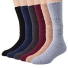 Meia Térmica Soft Felpuda Cano Alto Inverno: Kit 6 Pares Sortidos Adulto Masculino