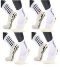Meia Trusox Futebol Chuteira Antiderrapante Socyet 04 Unidades