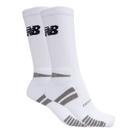 Meia Unissex New Balance Kit 3 NB74A Branco/Cinza/Preto