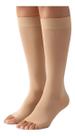 Meia Venosan Ultraline 20-30mmHg 3/4 Bege Pé Aberto Tam.G