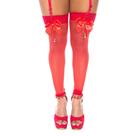 Meia Vermelho Sexy 7/8 Com Laço Pimenta Sexy - Sex shop Meia Vermelho Sexy 7/8 Com Laço Pimenta Sexy - Sex shop
