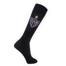 Meião Atlético MG Infantil Juvenil Preto Rikam Oficial Meião Atlético MG Infantil Juvenil Preto Rikam Oficial