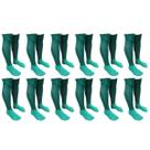 Meião De Futebol Delfia Popular Adulto Kit Com 12 Pares