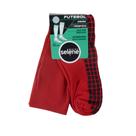 Meião Masculino Selene Futebol de Campo Vermelho - 850 4195