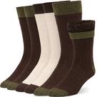 Meias Alvada Merino Wool Hiking Thermal Warm, 3 pares