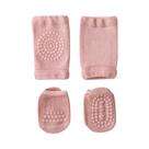 Meias Antiderrapantes para Bebê - Conjunto Unissex para Engatinhar