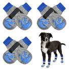 Meias antiderrapantes para cães BEAUTYZOO para pavimentos quentes/frios, 3 pares