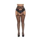 Meias arrastão para mulheres, Meias Altas para Coxa, Suspensor de Cintura Alta, Meia-calça, 1 pc
