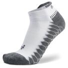 Meias Balega Silver Compression No Show Esportivas Brancas G