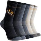 Meias BISOUSOX masculinas de lã merino, 70% lã, almofada leve