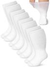 Meias Bunnycool Extra Wide 30", linfedema inchado, 4 pares