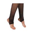 Meias-calças De Rede Femininas Com Strass E Glitter, Com Estampa De Diamante E Detalhes Brilhantes