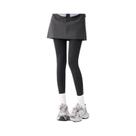 Meias-calças Femininas De Cintura Alta Em Malha, Pretas, Elásticas, Para Outono/inverno, Estilo Y2K,