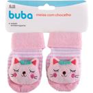 Meias com chocalho gatinho rosa buba Meias com chocalho gatinho rosa buba