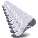 Meias COOVAN Athletic Low Cut, 12 pares para homens
