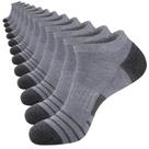 Meias COOVAN Black Ankle Low Cut Comfort Masculinas, 12 pares