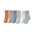 Meias De Algodão Para Bebês Recém-nascidos, 6 Pares, Meninos, Meninas, Macias, Infantis, Primavera, Meias De Algodão Para Bebês Recém-nascidos, 6 Pares, Meninos, Meninas, Macias, Infantis, Primavera,