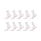 Meias De Bambu Masculinas, 10 Pares, Pretas, Casuais, Sociais, Tamanho 38-44, Primavera E Outono