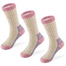Meias de caminhada MERIWOOL Merino Wool para crianças, 3 pares