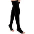 Meias de compressão Athbavib Thigh High 20-32 mmHg sem dedos