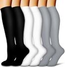 Meias de Compressão COOLOVER com Cobre - 6 Pares (Masculino e Feminino)