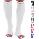 Meias de compressão Doc Miller Open Toe 20-30 mmHg para homens e mulheres Meias de compressão Doc Miller Open Toe 20-30 mmHg para homens e mulheres