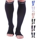 Meias de compressão Doc Miller Open Toe 30-40 mmHg unissex