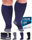 Meias de compressão Doctor's Select 3 pares plus size 6XL Meias de compressão Doctor's Select 3 pares plus size 6XL