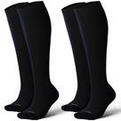 Meias de Compressão LEVSOX - Algodão Extra Grosso 20-30 mmHg (2 Pares)