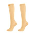 Meias De Compressão Masculinas Até O Joelho, 2 Pares, Circulação Sanguínea, Emagrecimento,
