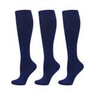 Meias De Compressão Para Mulheres E Homens, 3 Pares, Até O Joelho, 30MmHg, Esportivas, Para Edema, Meias De Compressão Para Mulheres E Homens, 3 Pares, Até O Joelho, 30MmHg, Esportivas, Para Edema,