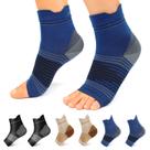 Meias de compressão para pés PAPLUS para fascite plantar, 6 pares