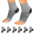 Meias de compressão para pés PAPLUS para fascite plantar, 6 pares