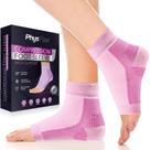 Meias de compressão PhysFlex para alívio da fascite plantar