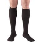 Meias de compressão Truform 1943 para homens 15-20 mmHg pretas grandes Meias de compressão Truform 1943 para homens 15-20 mmHg pretas grandes