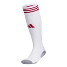 Meias de futebol adidas Copa Zone Over-Calf brancas vermelhas M