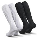 Meias de futebol IRAMY Scrunch Long para homens, jovens e meninos, 2 pacotes