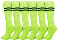 Meias de futebol Winterlace Winterlace Kids 6 pares para meninos e meninas
