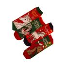 Meias De Inverno Em Fleece Coral Para Homens E Mulheres, Grossas E Quentes, Presente De Natal Para