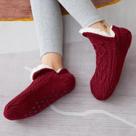 Meias De Inverno Femininas Em Veludo Térmico Com Forro De Cashmere, Pantufas Para Casa E Carpete Meias De Inverno Femininas Em Veludo Térmico Com Forro De Cashmere, Pantufas Para Casa E Carpete
