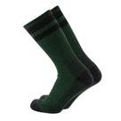 Meias de lã Cerebro Cerebro Merino para homens, caminhadas, verde-pretas