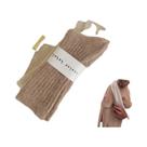 Meias De Lã De Cashmere Para Mulheres, Grossas E Quentes, Em Cores Sólidas, Estilo Harajuku, Meias
