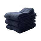 Meias De Lã Merino Grossas E Quentes Para O Inverno Masculinas, 3 Pares, Meias Antiderrapantes Com