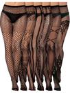 Meias de meia-calça Skylety Fishnet Thigh Lingerie x6