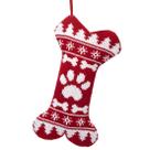Meias de Natal além de seus pensamentos Knitted Dog XL Meias de Natal além de seus pensamentos Knitted Dog XL