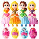 Meias de Páscoa e presentes, pacote com 4 ovos Jumbo Princess